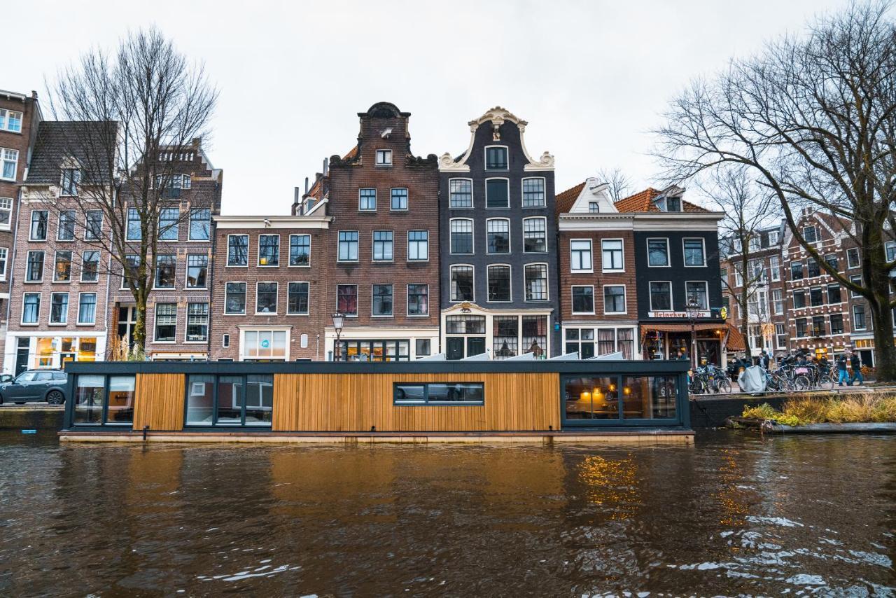 2 Houseboat Suites Amsterdam Prinsengracht Exterior foto