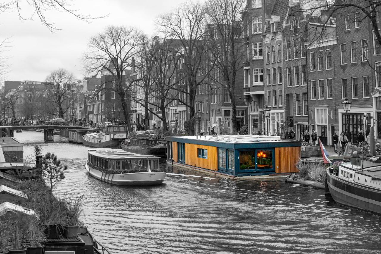 2 Houseboat Suites Amsterdam Prinsengracht Exterior foto