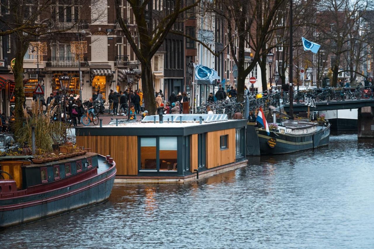 2 Houseboat Suites Amsterdam Prinsengracht Exterior foto
