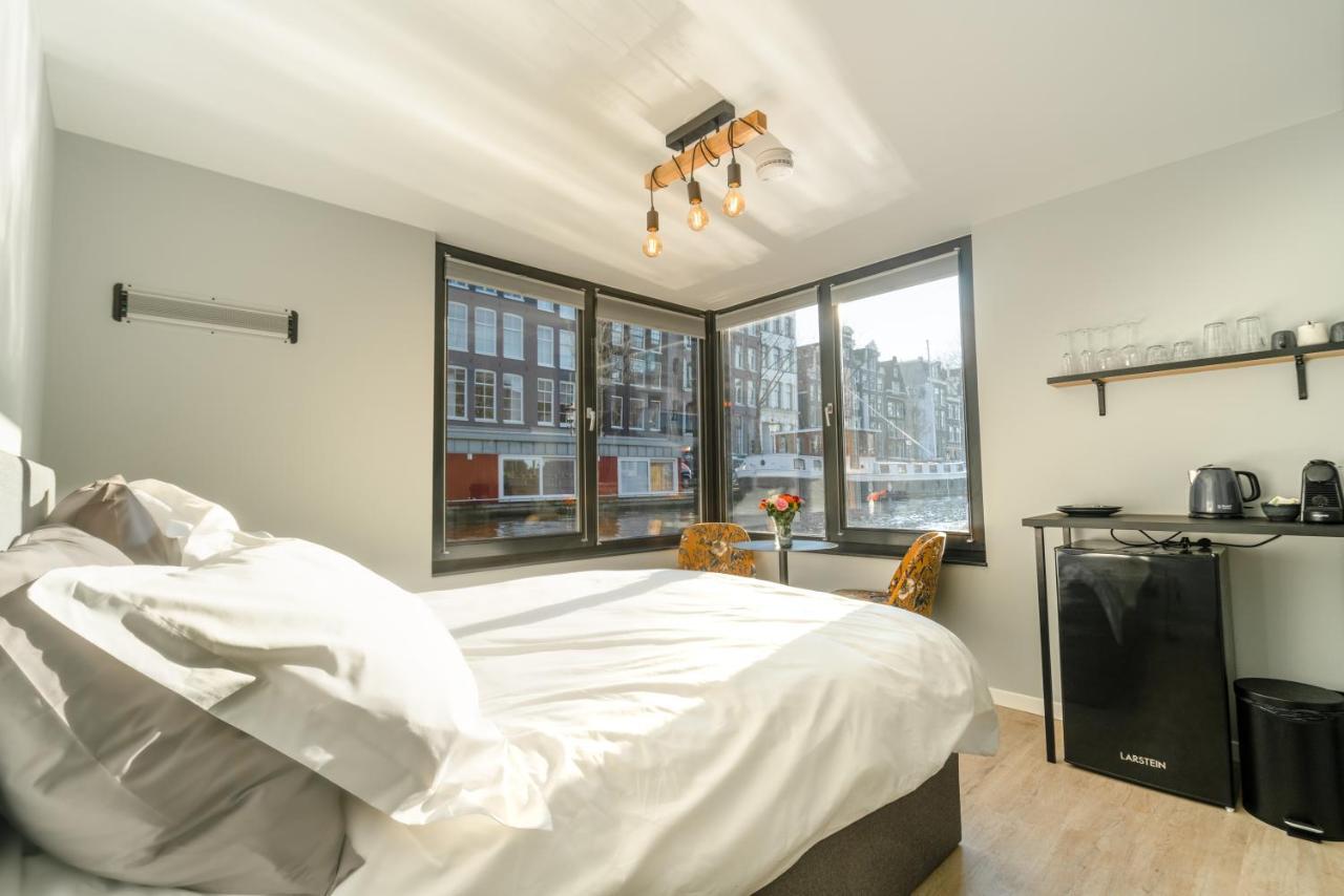 2 Houseboat Suites Amsterdam Prinsengracht Exterior foto