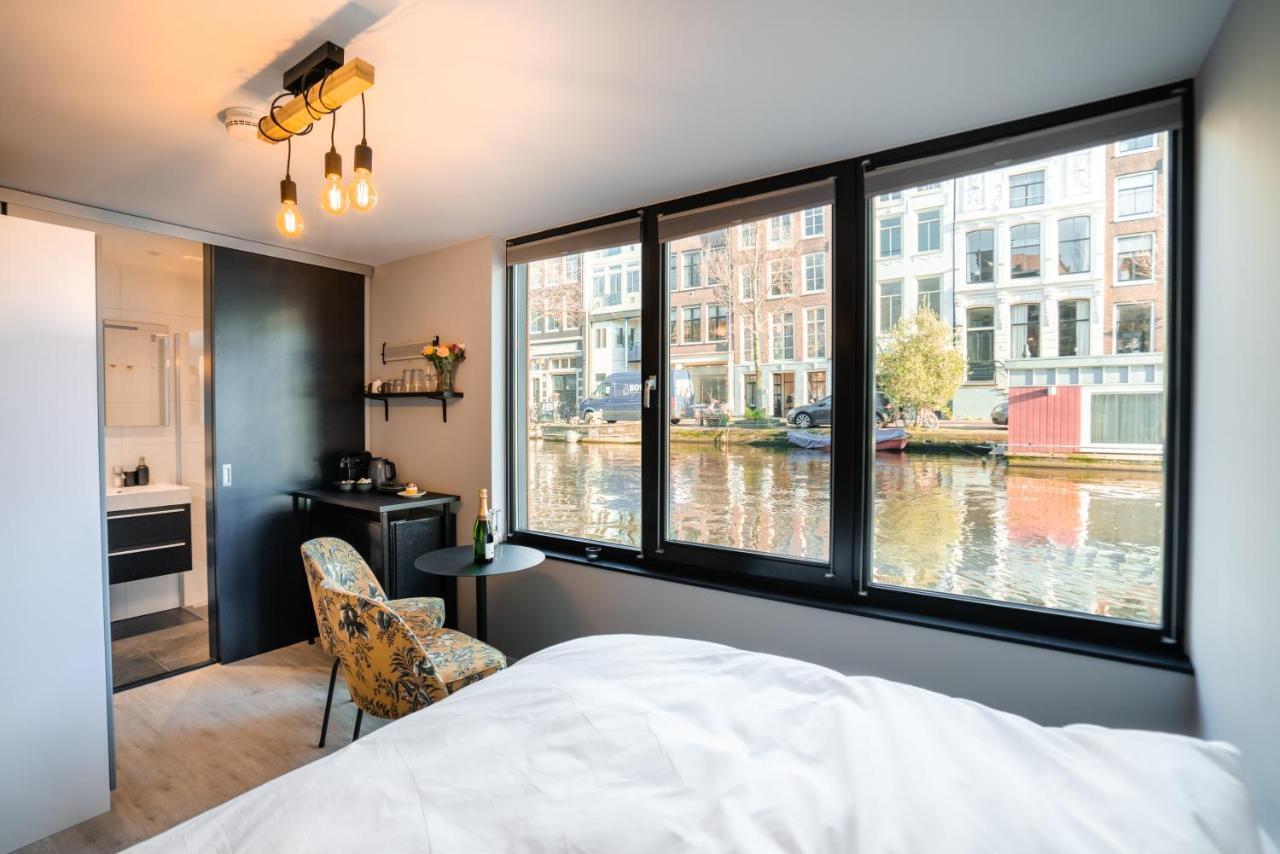 2 Houseboat Suites Amsterdam Prinsengracht Exterior foto